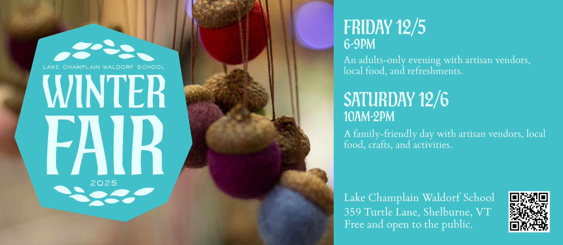 Winter Fair at Lake Champlain Waldorf School - Winter Fair at Lake Champlain Waldorf School