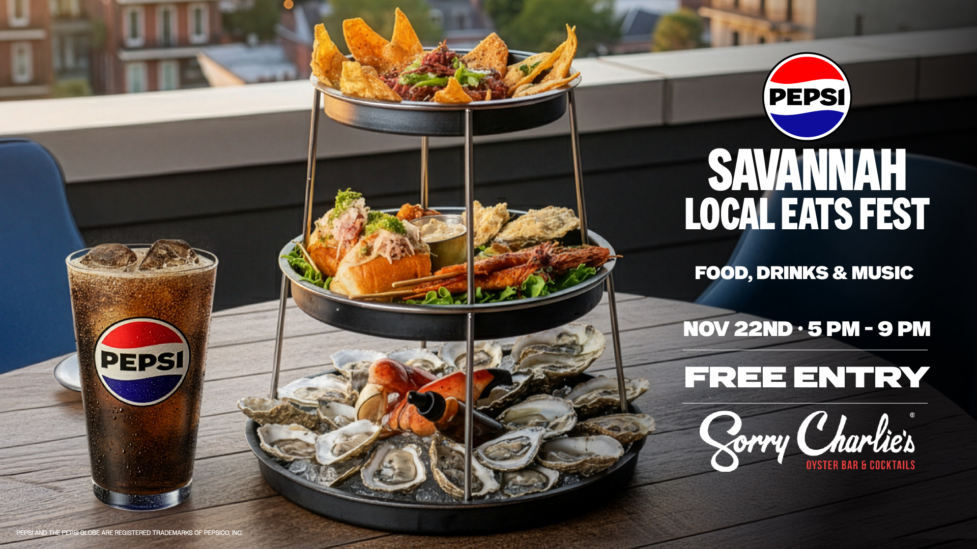 Pepsi Savannah Local Eats Fest