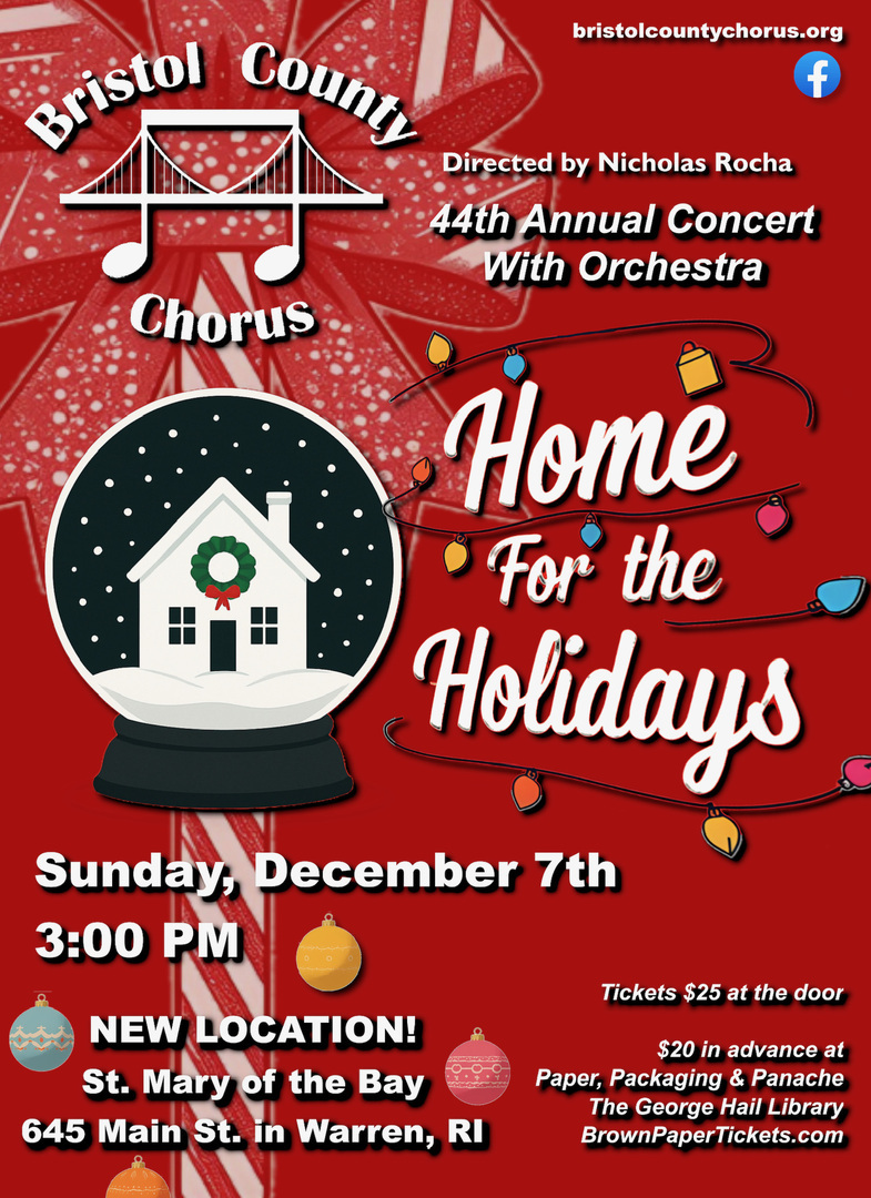 BRISTOL COUNTY CHORUS 44th ANNUAL CHRISTMAS CONCERT