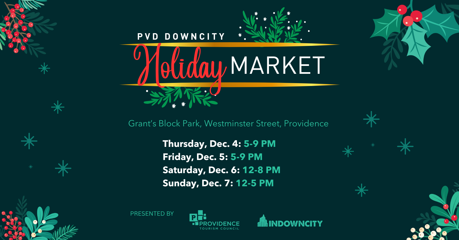 PVD Downcity Holiday Market