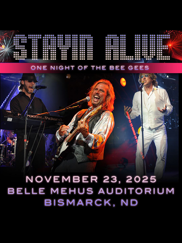 Stayin’ Alive – One Night of the Bee Gees at Belle Mehus Auditorium