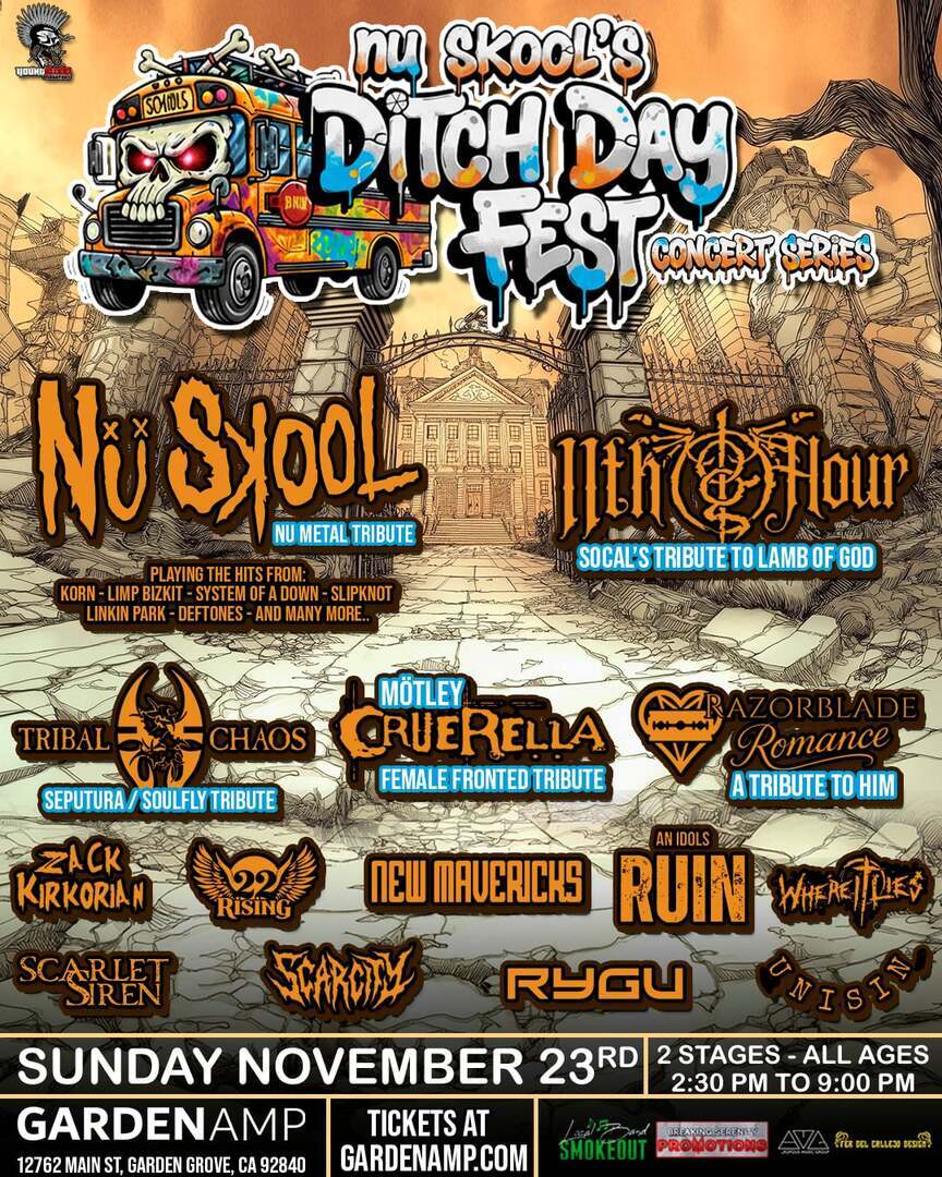 Zack Kirkorian to Open for NU SKOOL at Garden Amp