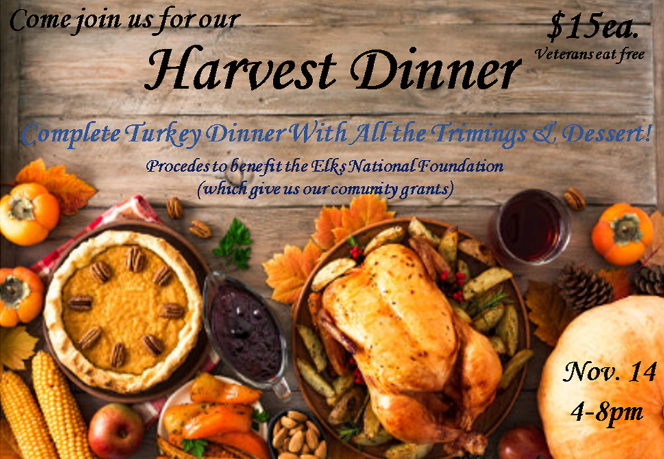 Harvest Dinner
