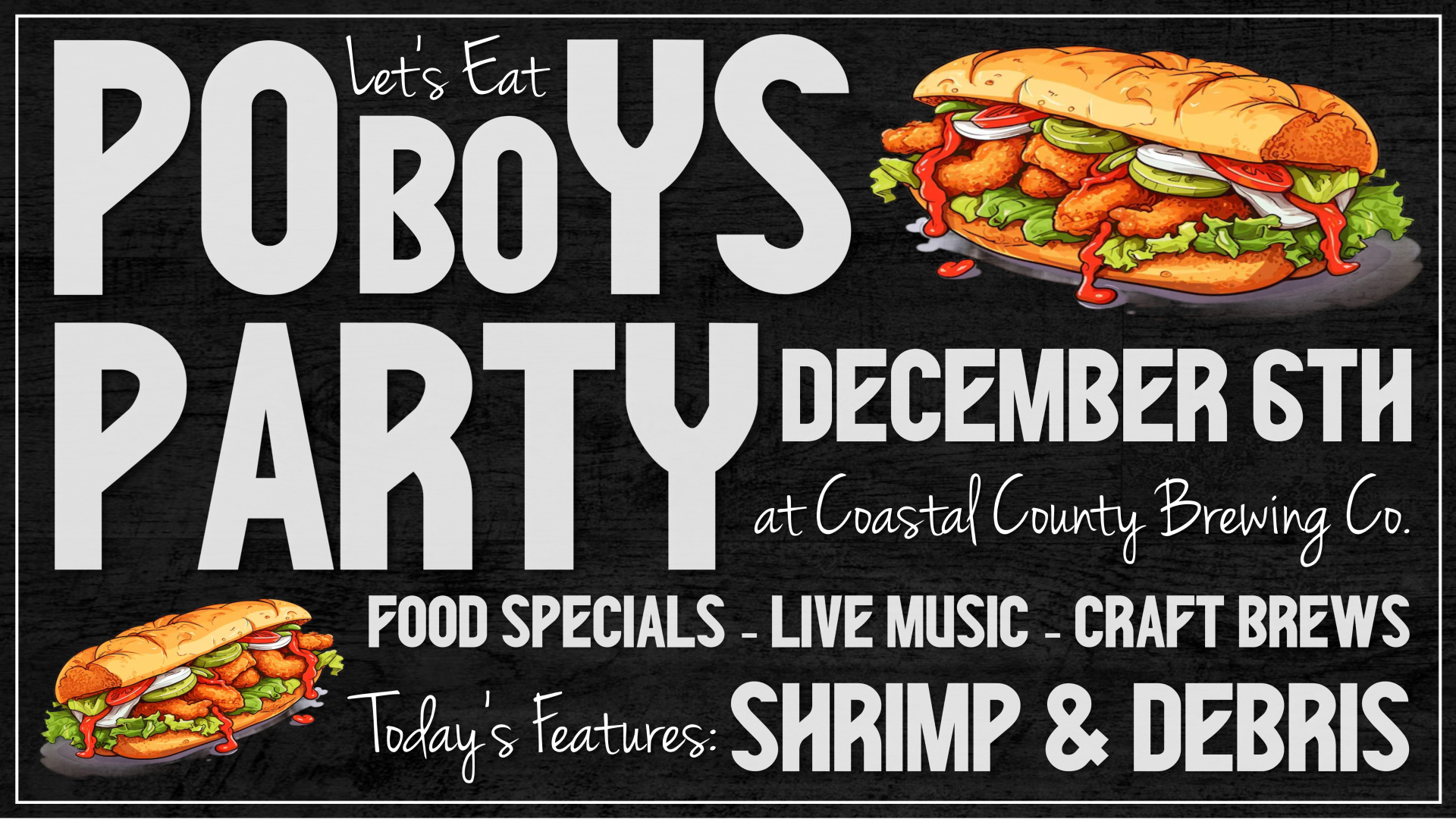 CCB Po' Boys Party