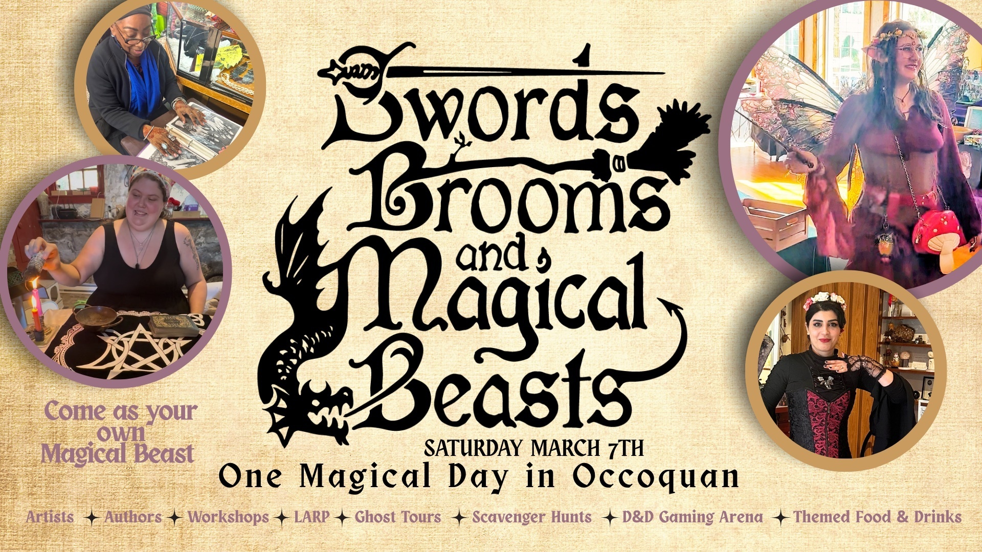 Swords Brooms & Magical Beasts - One Magical Day in Occoquan - Swords Brooms & Magical Beasts - One Magical Day in Occoquan