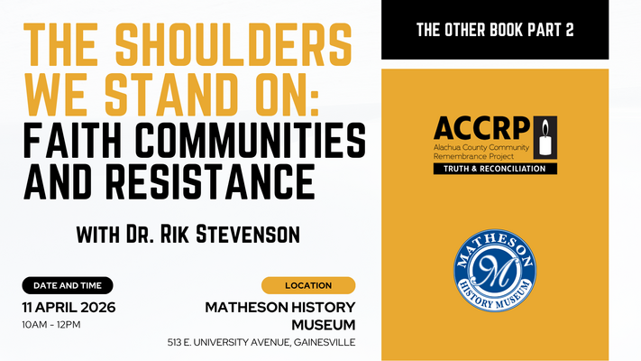 Event image for The Other Book, Part 2 - Faith Communities and Resistance with Dr. Rik Stevenson