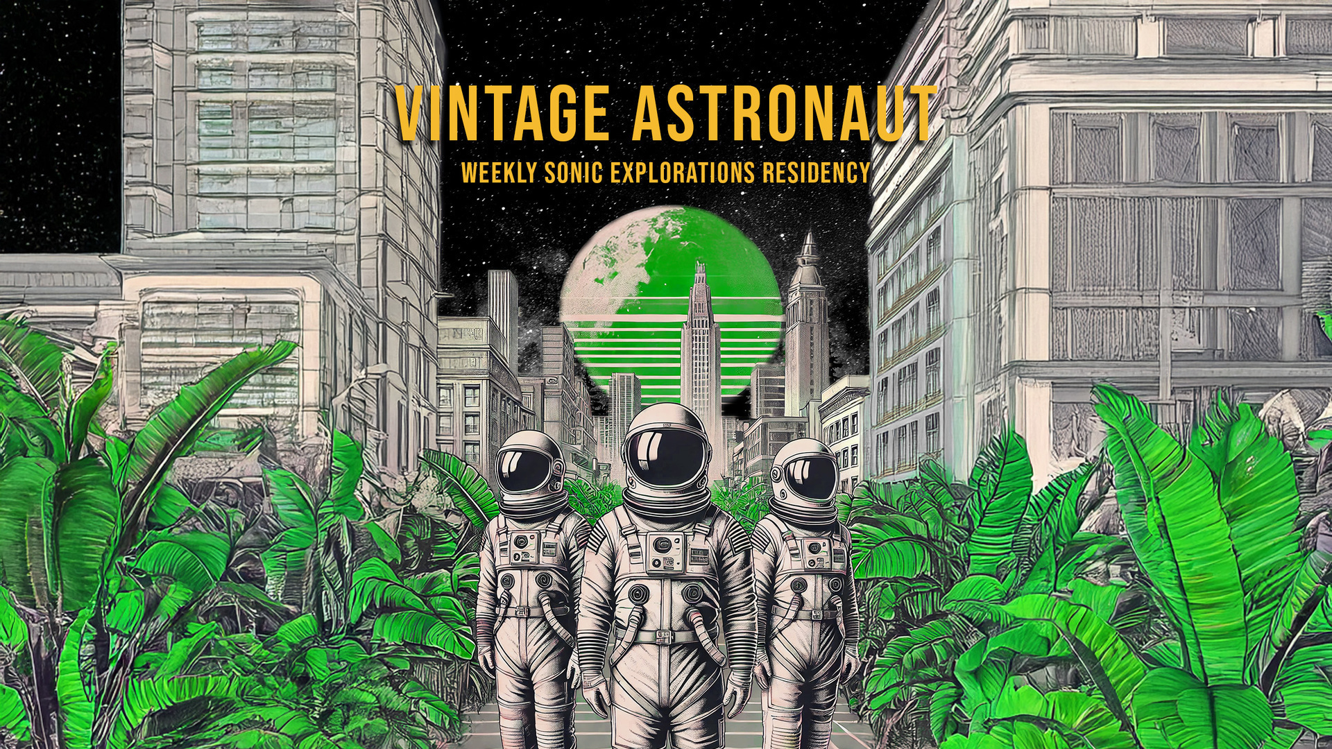 Vintage Astronaut Weekly Residency at Easy Tiger Beer Garden