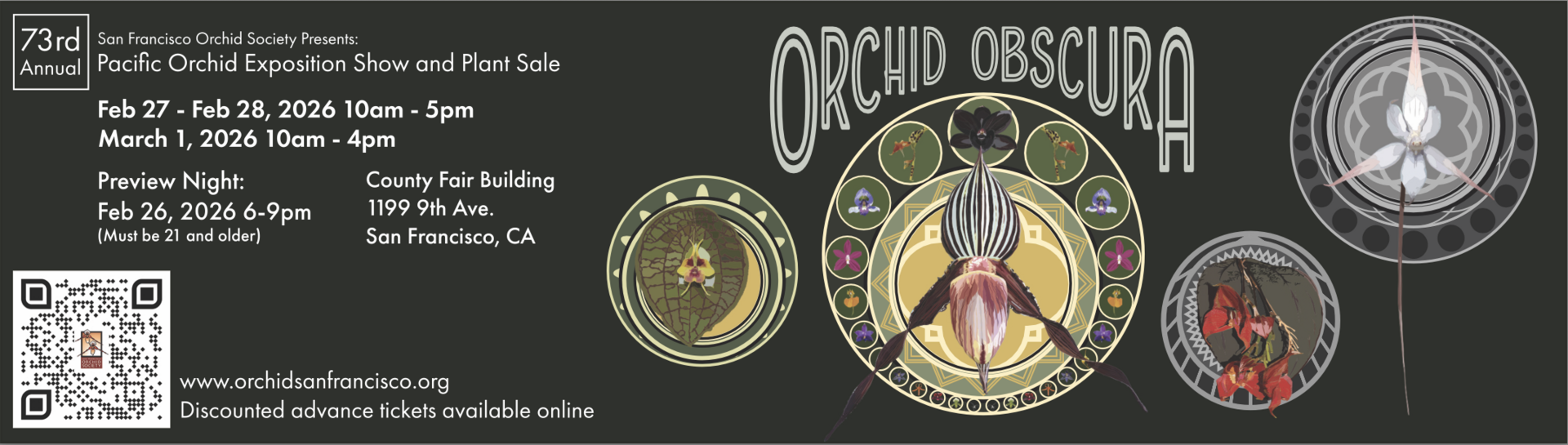 Orchid Obscura: 2026 Pacific Orchid Exposition - Feb 26-Mar 1, 2026 - Orchid Obscura: 2026 Pacific Orchid Exposition - Feb 26-Mar 1, 2026