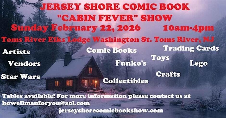 The Jersey Shore Winter Comic Book Show