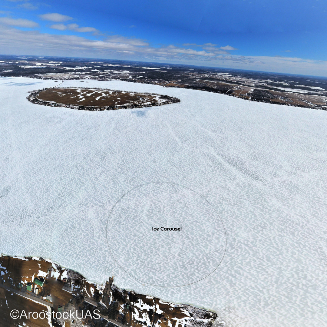 World Record Ice Carousel - March 2026 Sinclair, Maine - World Record Ice Carousel - March 2026 Sinclair, Maine