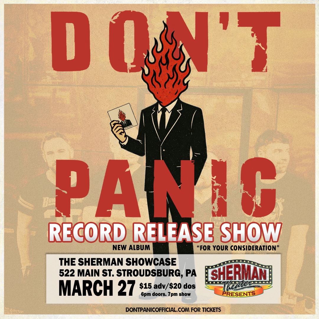 Don’t Panic: For Your Consideration Record Release Show