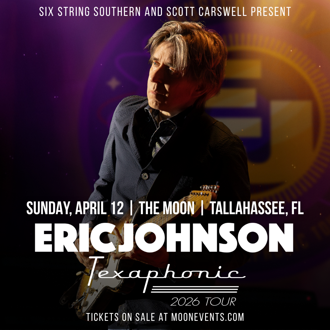 Eric Johnson Texaphonic 2026 Tour at The Moon on Sunday, April 12
