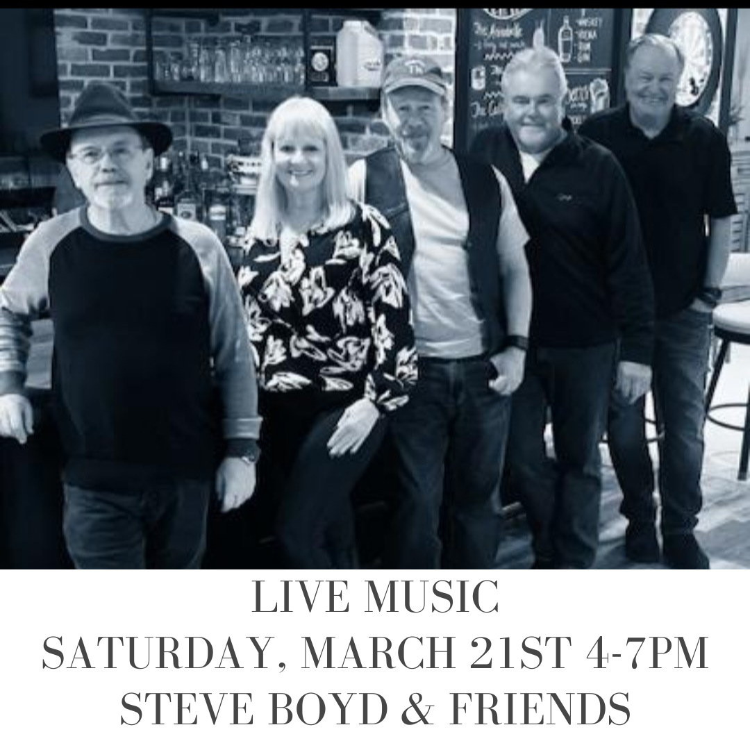 Live Music by Steve Boyd & Friends