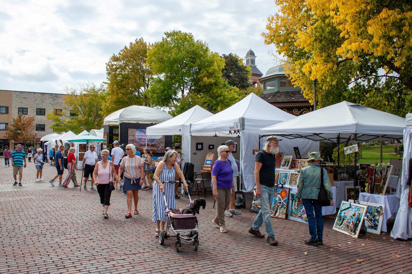 Woodstock Art Fair on the Square