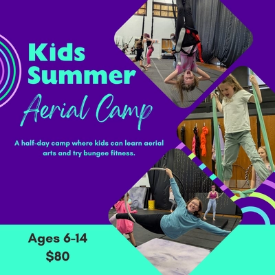 Aerial and Bungee Kids Half Day Camp via Argus Leader