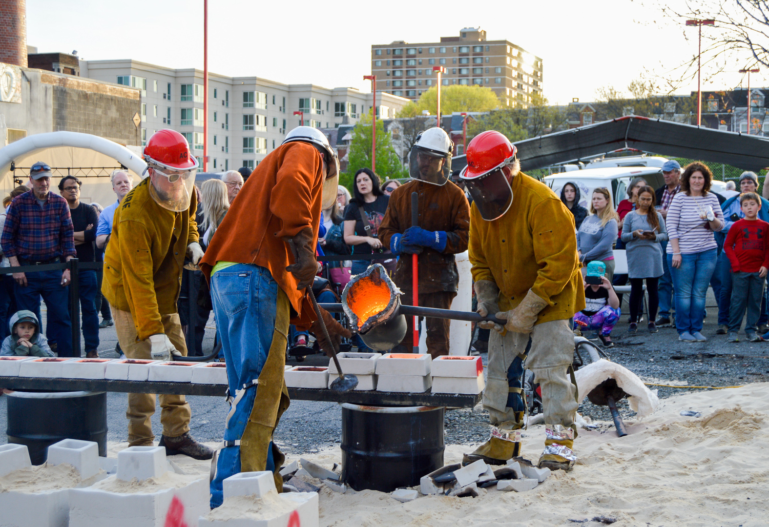 Iron Pour + Fire Arts Festival