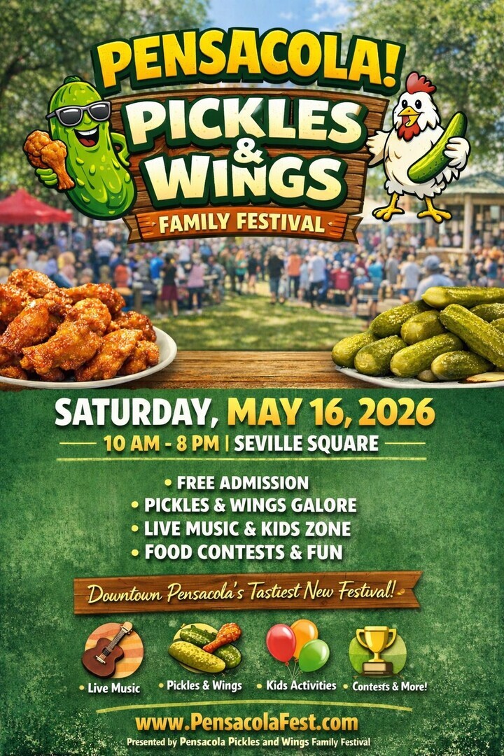 Pensacola Pickles & Wings Family Festival 2026