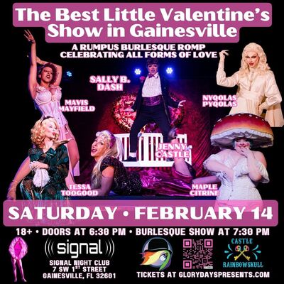 Event image for The Best Little Valentine's Show in Gainesville