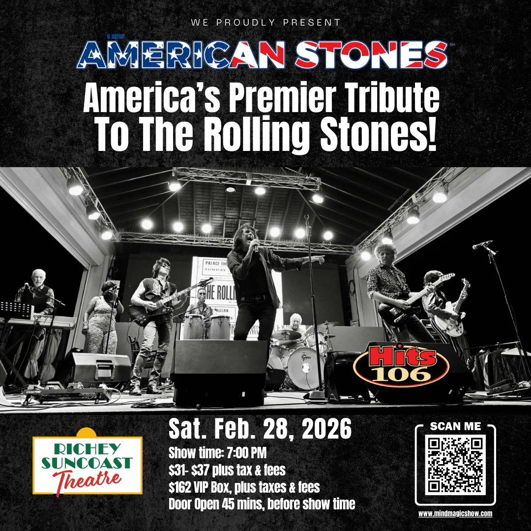 The American Stones Bring the Ultimate Rolling Stones Revival to Richey Suncoast Theatre