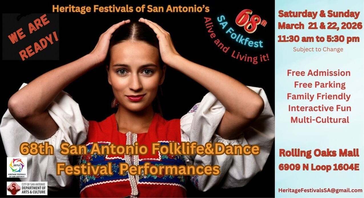 68th SA Folkfest - SA Folklife & Dance Festival -Free