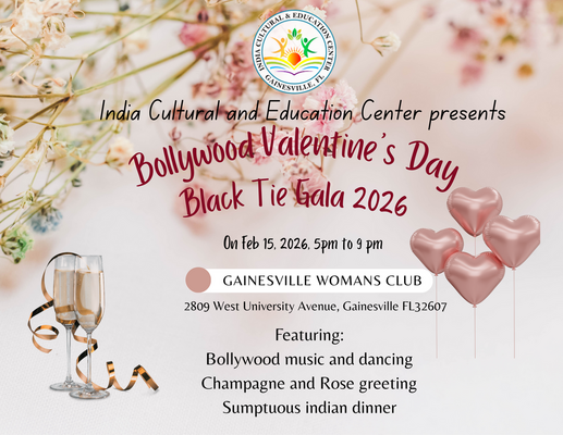Event image for Bollywood Valentine's Day Gala by India Cultural and Education Center Feb 15th, A Red Carpet event