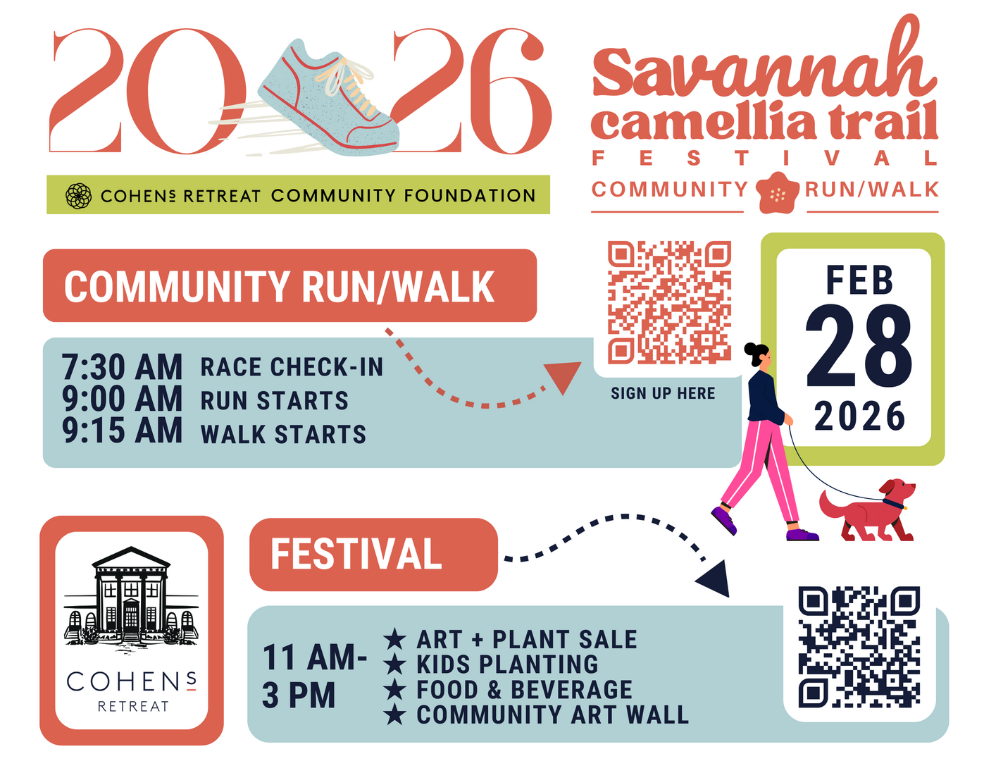 Savannah Camellia Trail Festival & Community Run