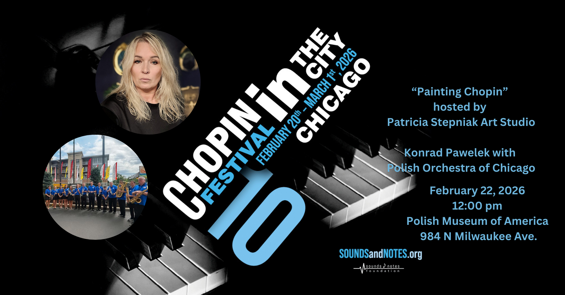 Chopin in the City Festival - Painting Chopin Sun., Feb. 22, 12pm Polish Museum of America