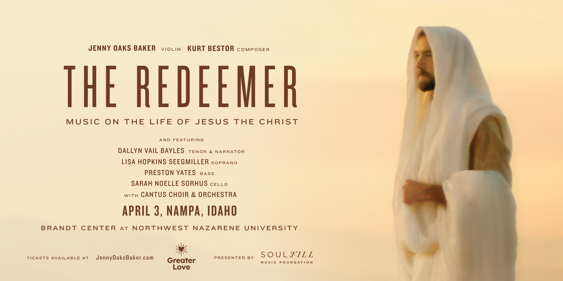 The Redeemer: Music on the Life of Jesus the Christ