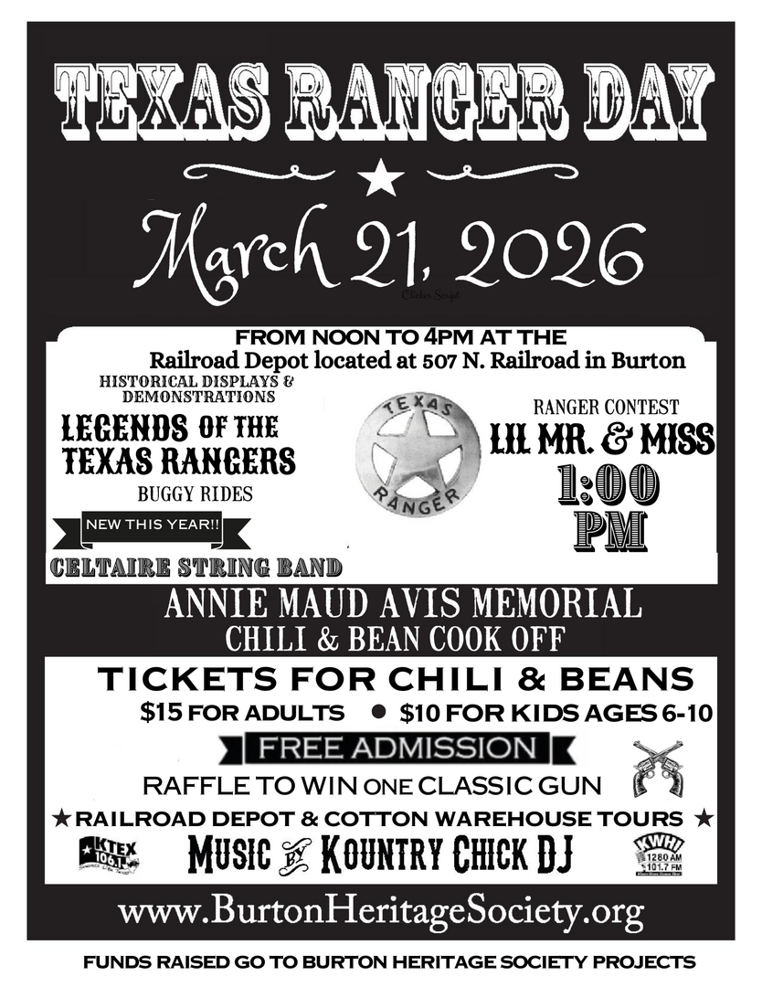 Texas Ranger Day Burton - Texas Ranger Day Burton