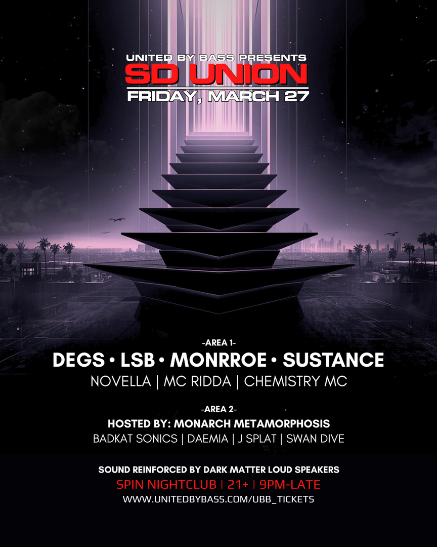 SD Union w/ Degs + LSB + Monrroe + Sustance - SD Union w/ Degs + LSB + Monrroe + Sustance