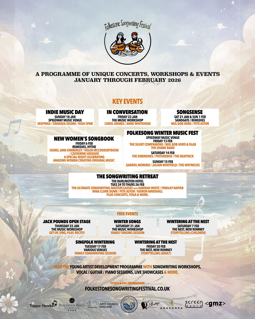 Folkestone Songwriting Festival 2026