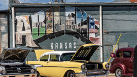 Downtown Abilene Cruise for Food Car Show