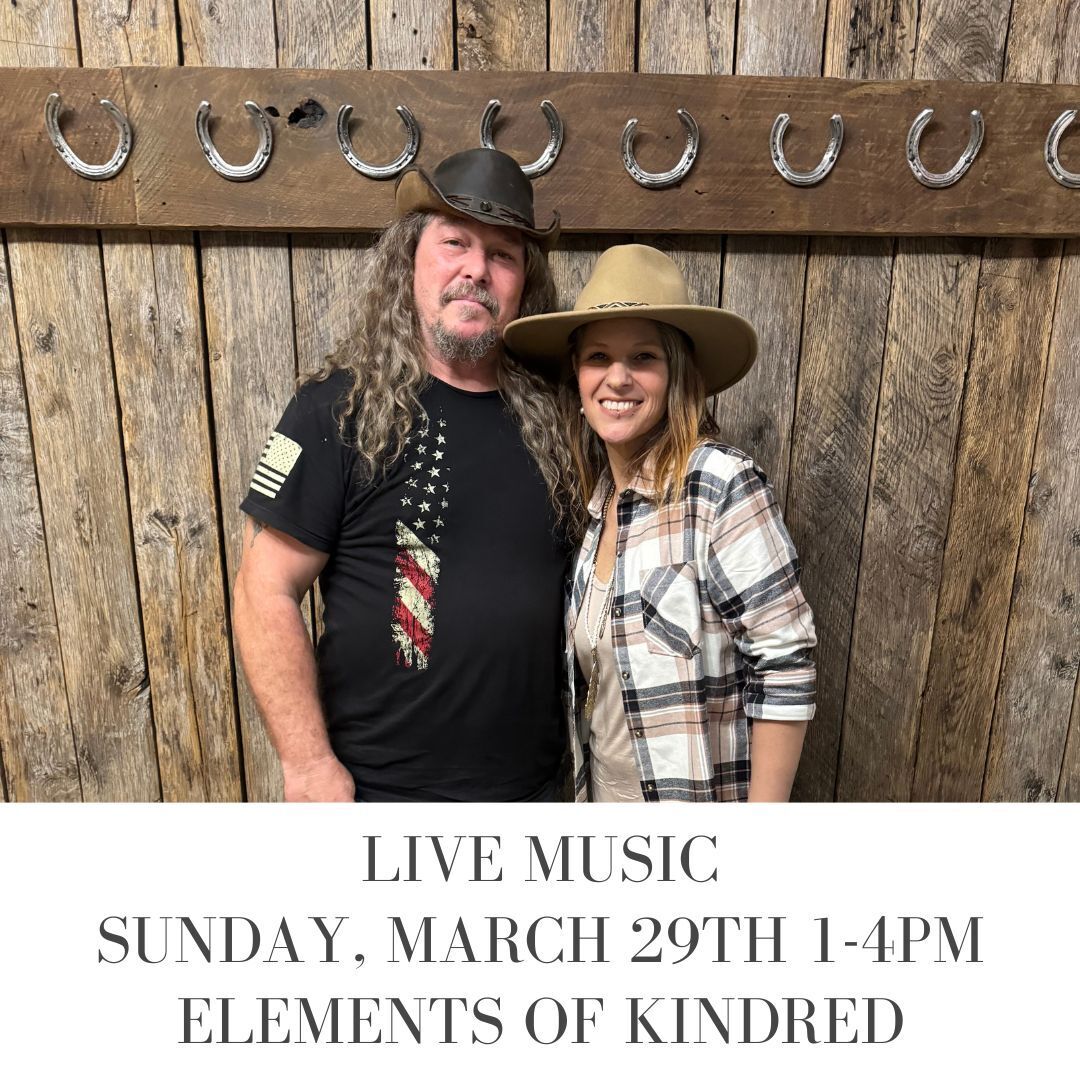 Live Music by Elements of Kindred