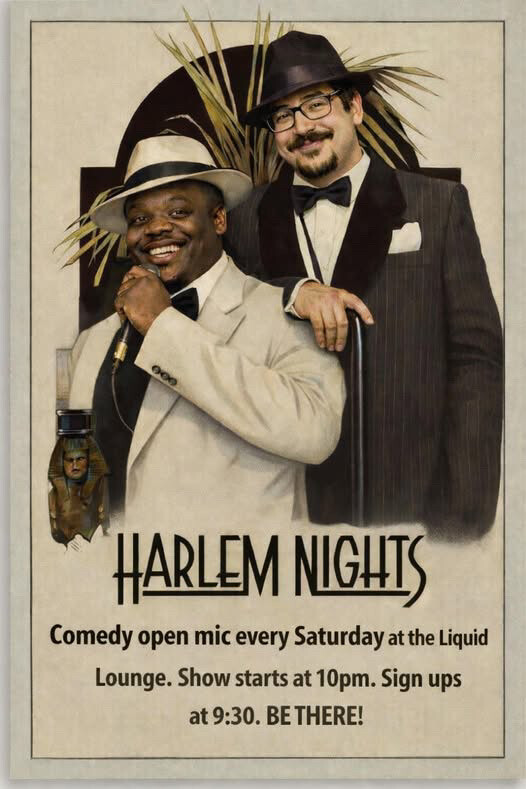 Harlem Nights Comedy Open Mic! Free!! Free Comedy!