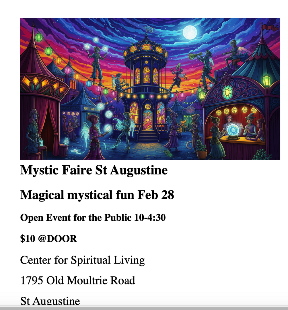 Mystic Faire St Augustine - Mystic Faire St Augustine