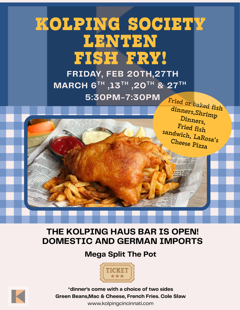 Kolping Society Lenten Fish Fry