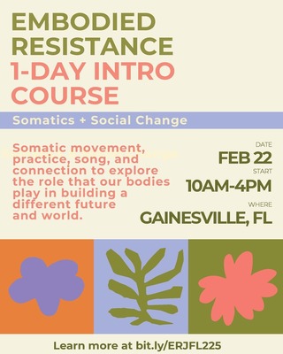 Event image for Introduction to Embodied Resistance