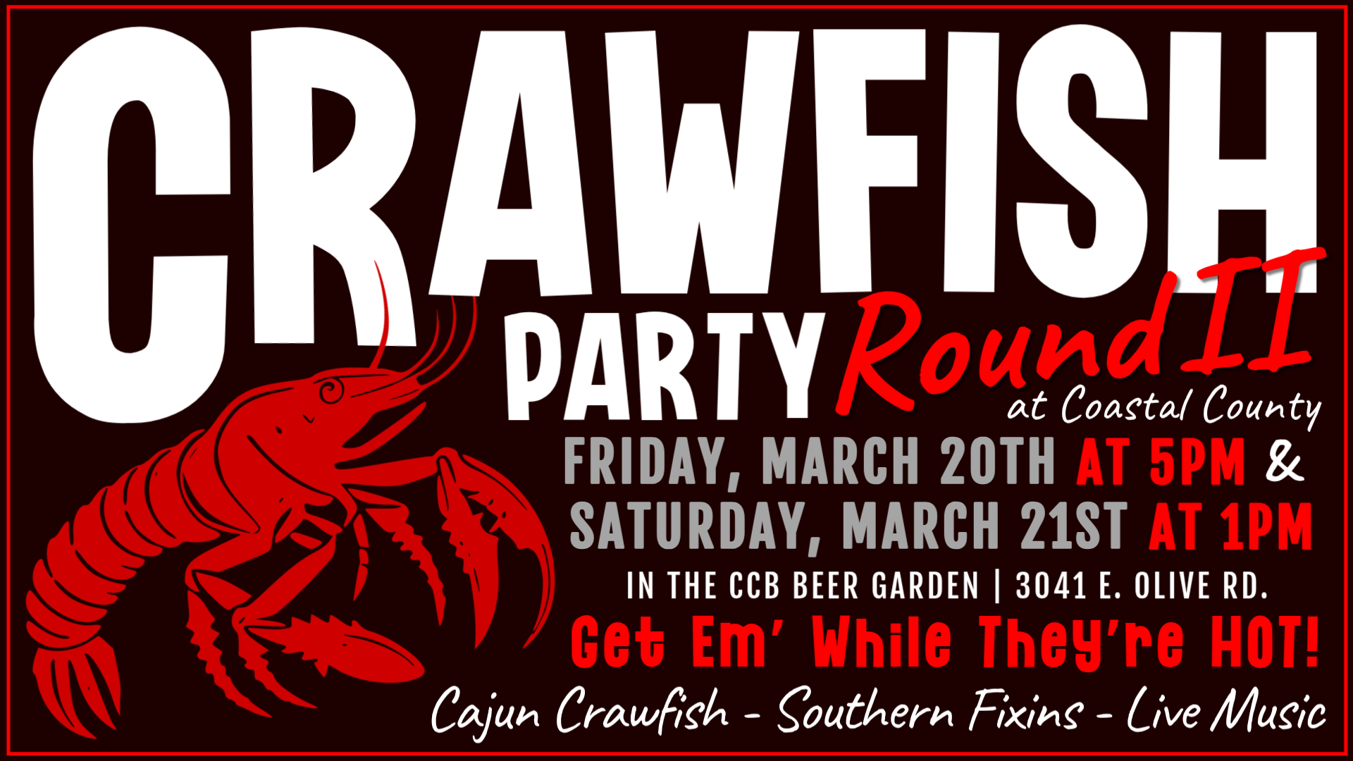 CCB Crawfish Party - Round II