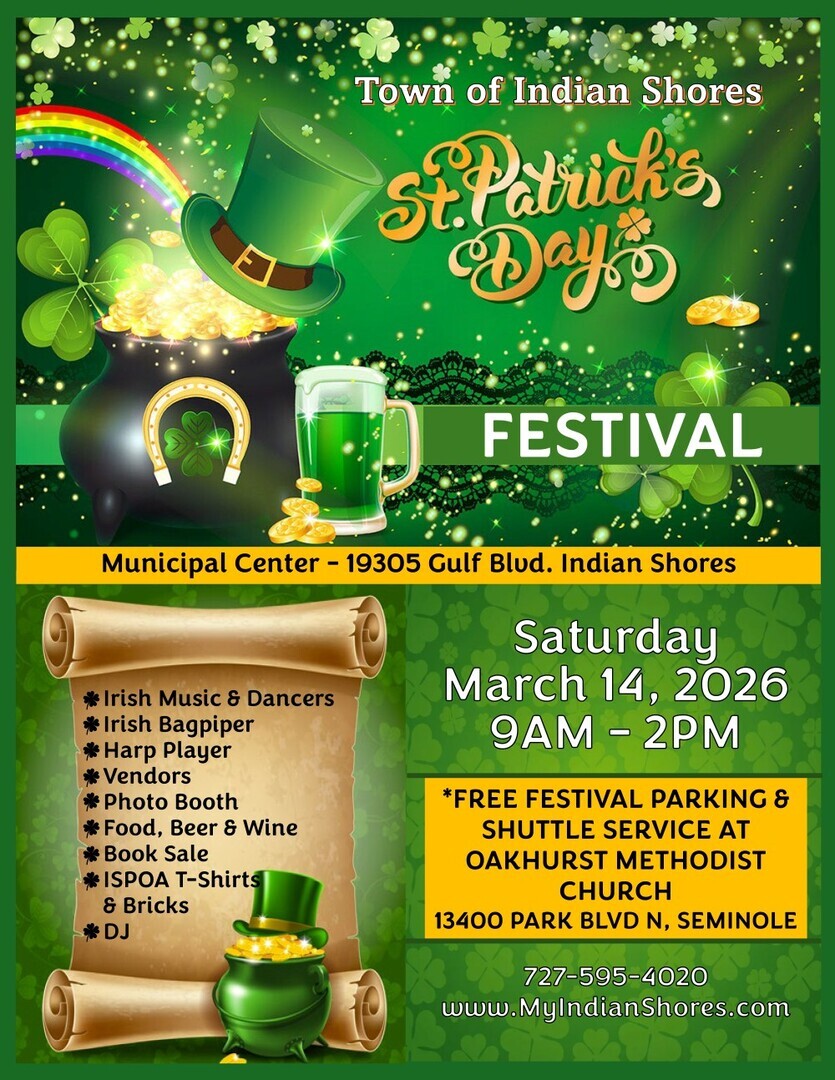 Town of Indian Shores St. Patrick's Day Festival