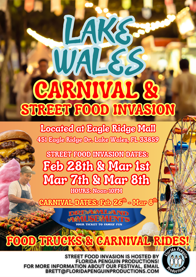 Lake Wales Carnival & Street Food Invasion