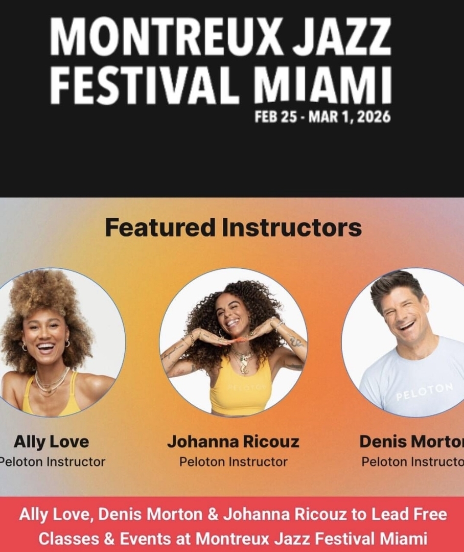 Peloton x  Montreux Jazz Festival Miami