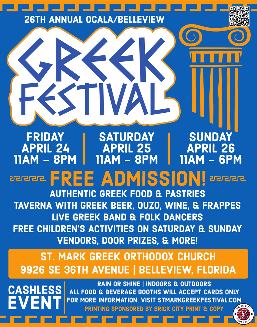 Ocala/Belleview Greek Festival