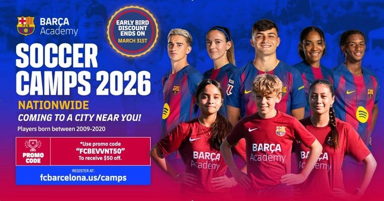 FC Barcelona Soccer Camp Hits Boston 2026