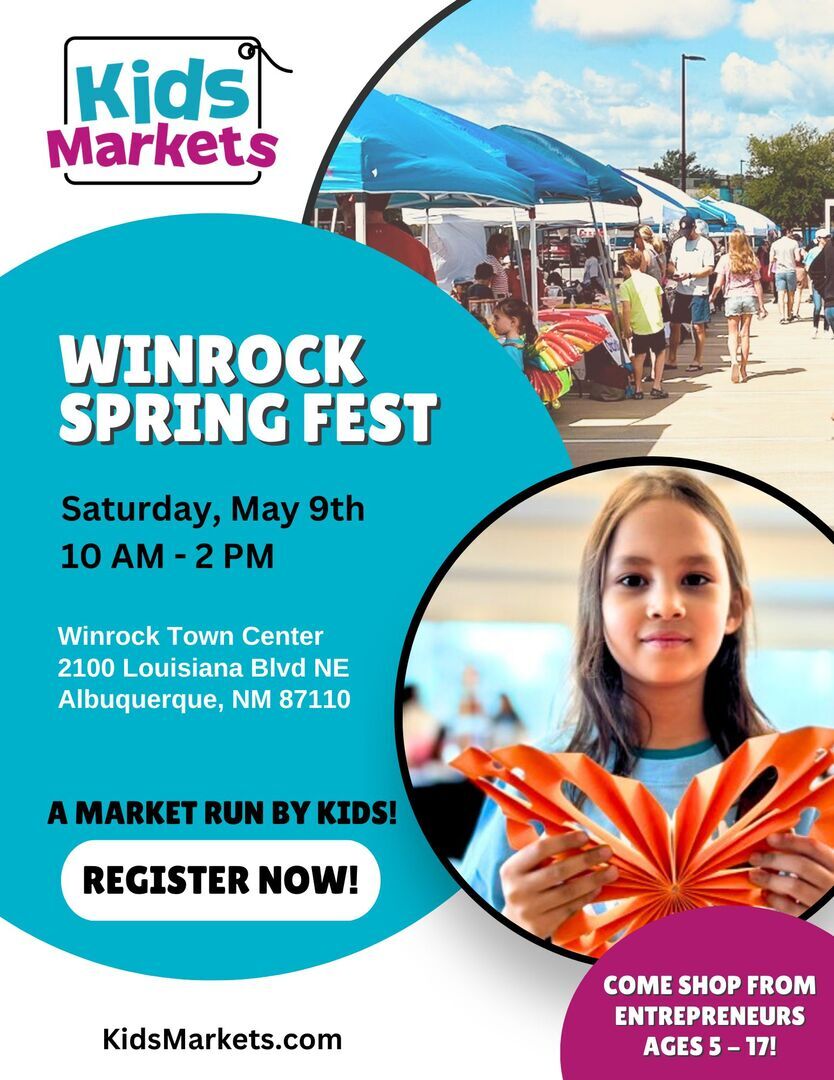 Kids Market at Winrock Spring Fest