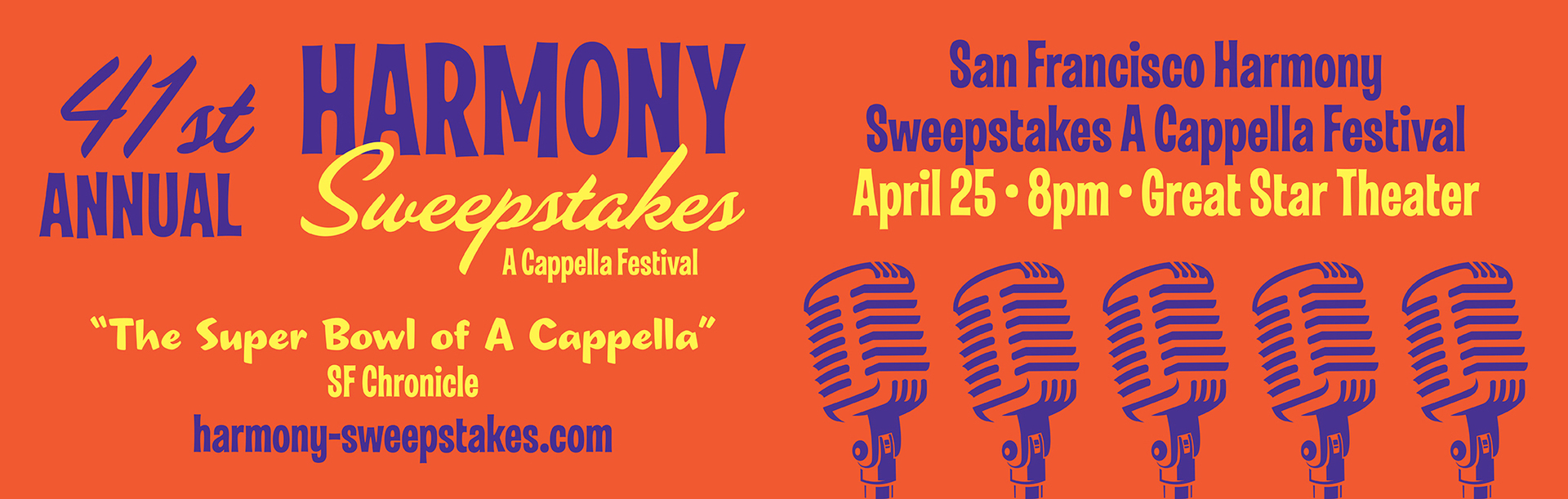 2026 San Francisco Harmony Sweepstakes A Cappella Festival - 2026 San Francisco Harmony Sweepstakes A Cappella Festival