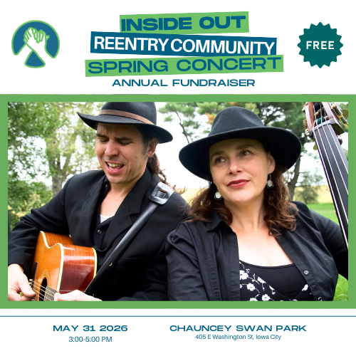 Inside Out Reentry Spring Concert Fundraiser - Inside Out Reentry Spring Concert Fundraiser