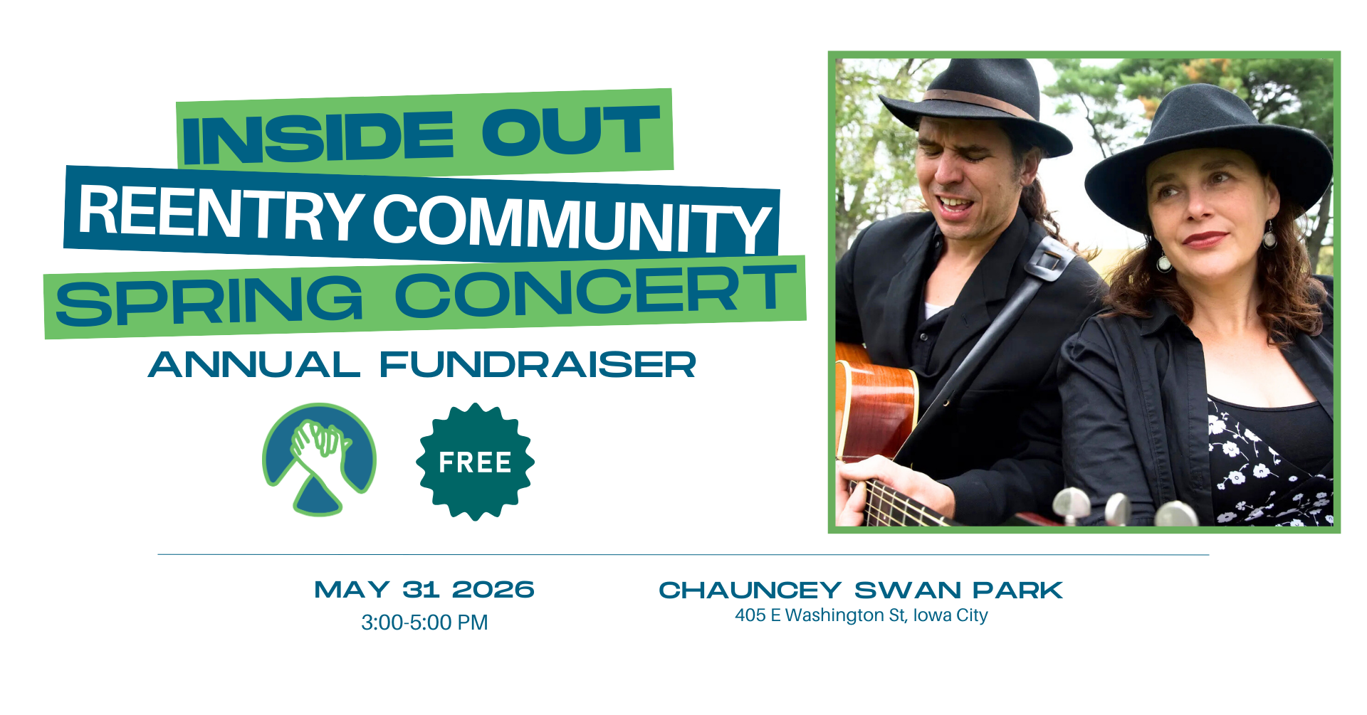 Inside Out Reentry Spring Concert Fundraiser - Inside Out Reentry Spring Concert Fundraiser