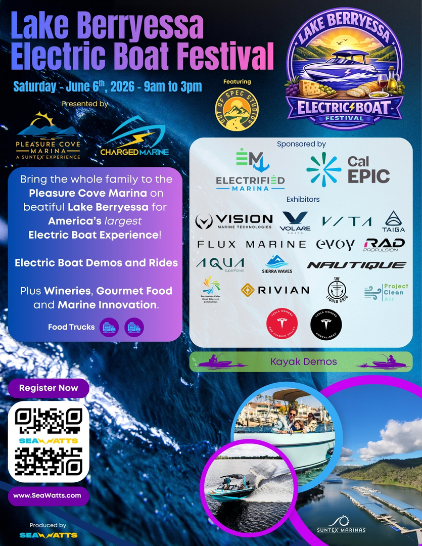 Lake Berryessa Electric Boat Festival