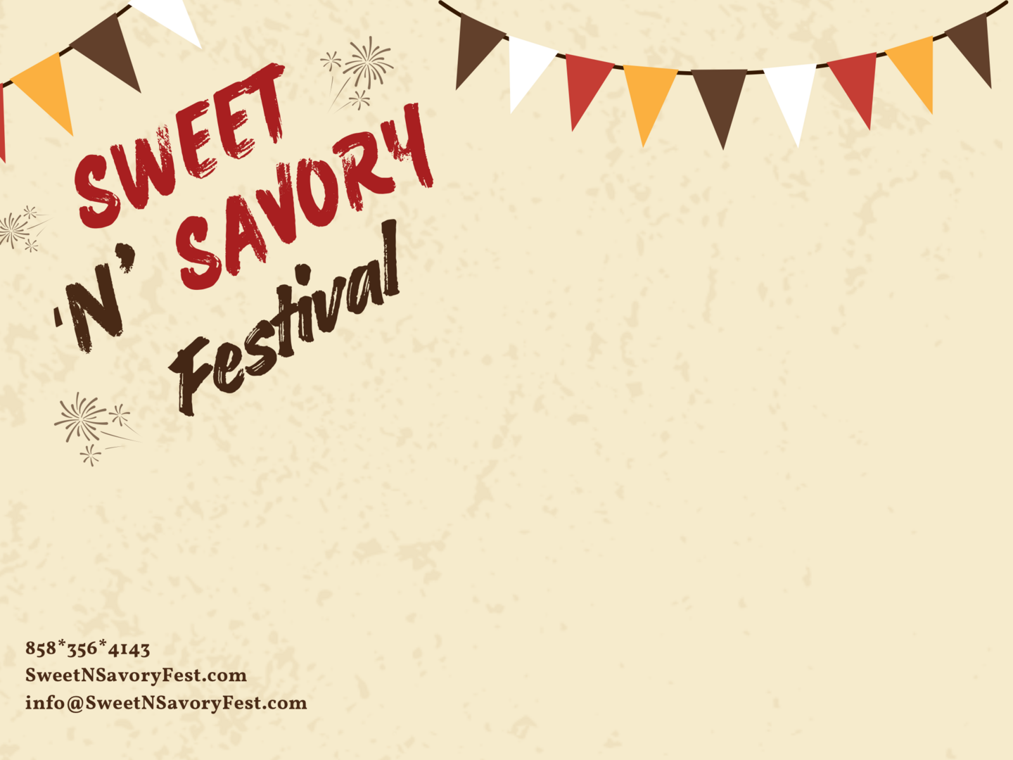 Sweet N Savory Fest