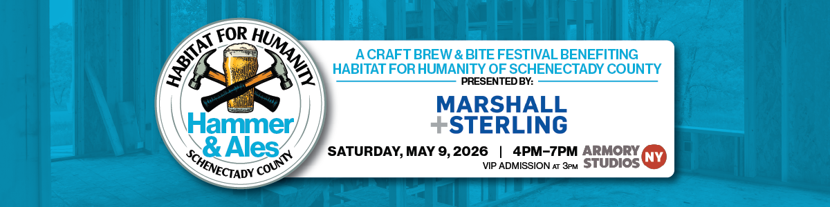 Hammer & Ales - Craft Beverage & Food Festival - May 9, 2026 at Armory Studios NY, Schenectady